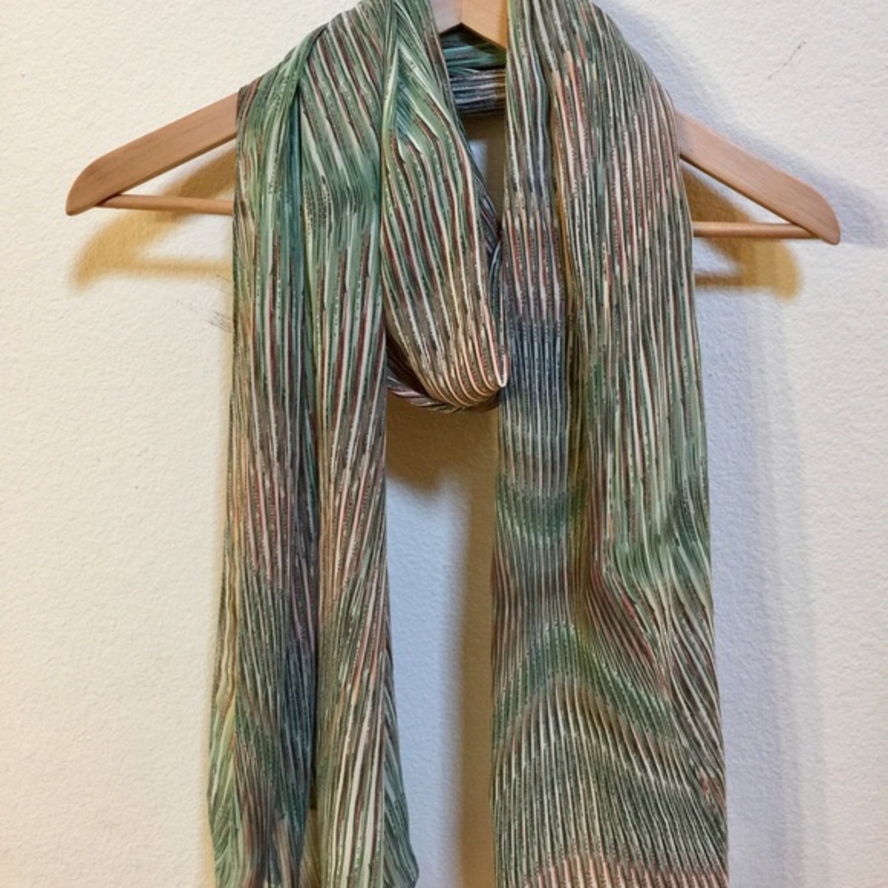 CAbi silk marbled mood scarf